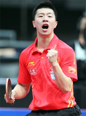 Ma Long won 2011 Harmony China Open