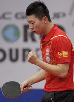 Ma Long winner of Hungarian Open 2012